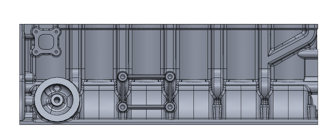 直列式6缸发动机缸体